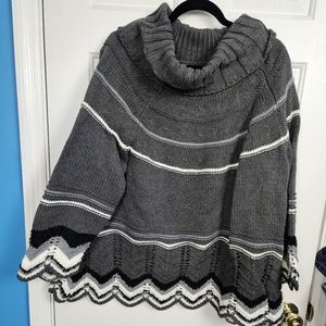 Denim 24/7 Size 1X Turtleneck Sweater